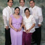 The Ninal Siblings With Mama Tesing