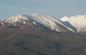 Mt. Ruapeho ranges. A different angle of the snow-capped mountains.